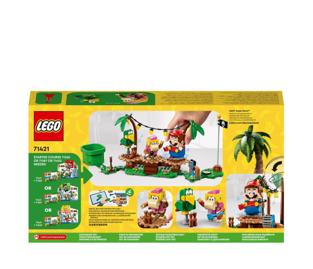 LEGO Super Mario 71421 Dżunglowy koncert Dixie Kong - rozsz. - 1159383 - zdjęcie 6
